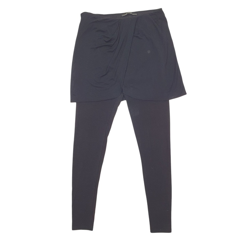 Womens Allsaints Stretch Fit Black Jogger Polyester  Trousers Womens UK12
