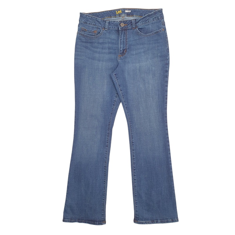 Lee Casual Bootcut Fit Stretch Fit Jeans Womens UK14