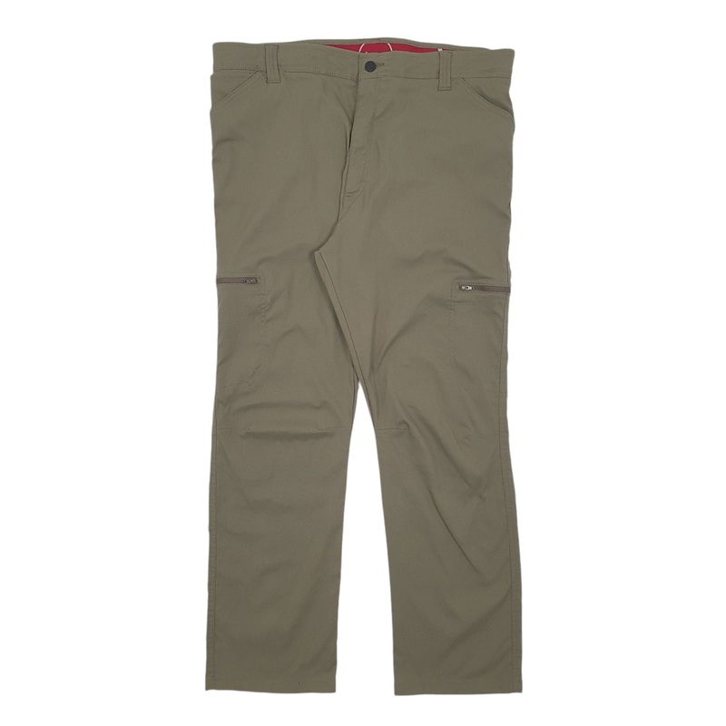 Mens Wrangler Khaki Walking Nylon  Trousers Mens W40 L30