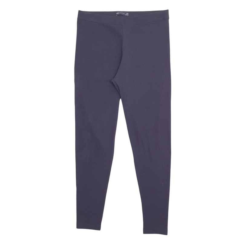 Womens M&S Navy Jogger Polyester  Trousers Womens UK12