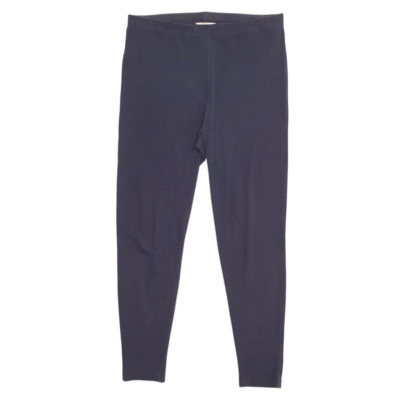 Womens M&S Stretch Fit Indigo Navy Jogger Polyester  Trousers Womens UK14