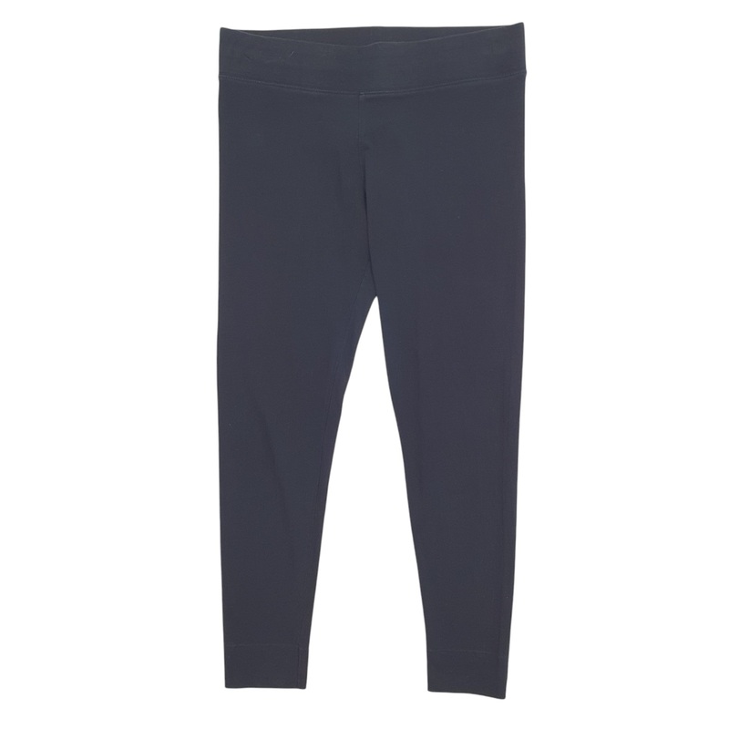 Womens M&S Stretch Fit Leggings Black Jogger Polyester  Trousers Womens UK12