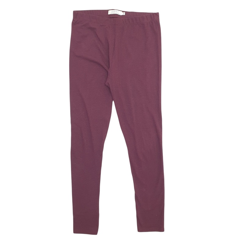 Womens Seasalt Burgundy Jogger Cotton Blend  Trousers Womens UK14