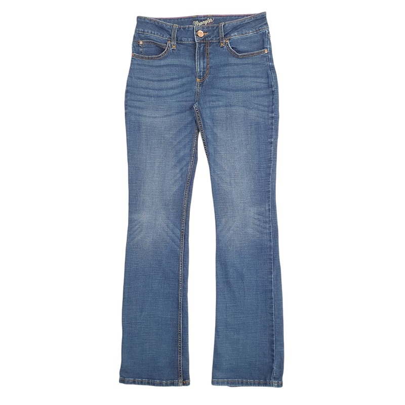 Wrangler Casual Bootcut Fit Stretch Fit Jeans Womens UK12