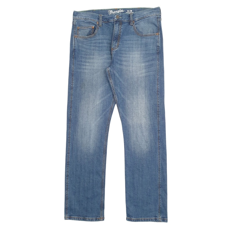 Wrangler Slim Straight Fit Retro Jeans Mens W36 L31