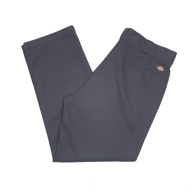 Mens Dickies Black Chino Trousers W38 L30