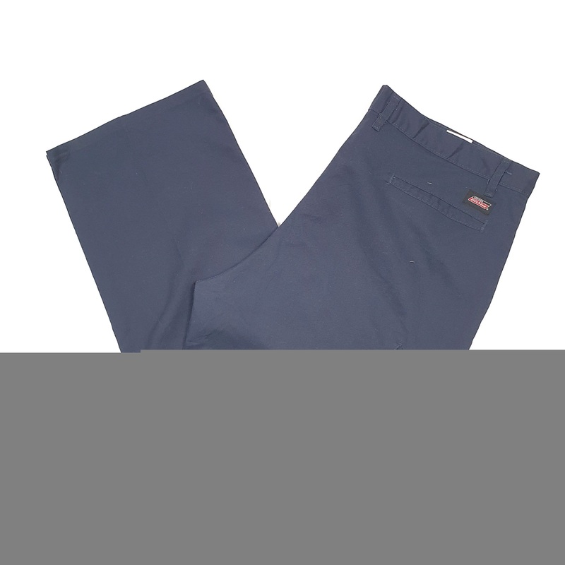 Mens Dickies Navy Chino Trousers W40 L30