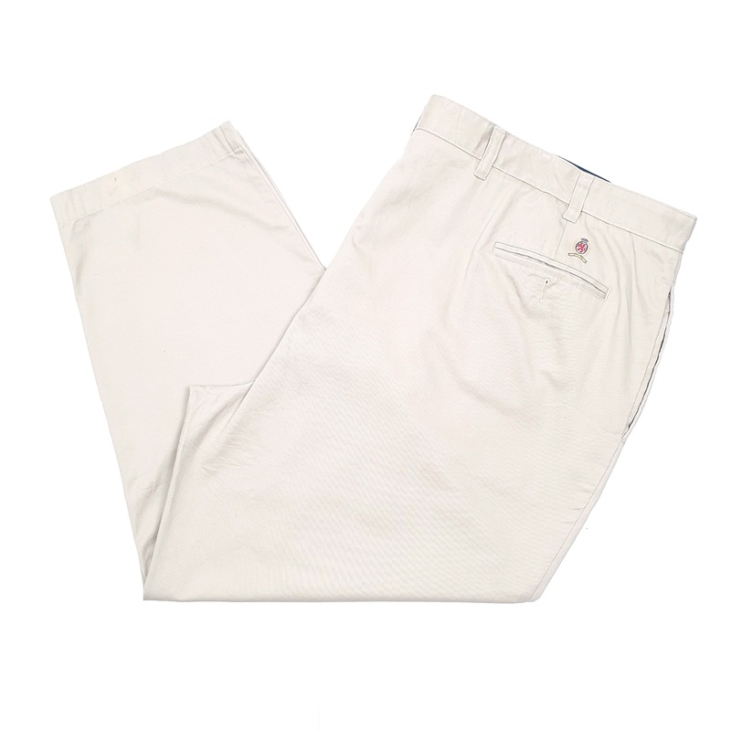 Mens Tommy Hilfiger Beige Chino Trousers W58 L30