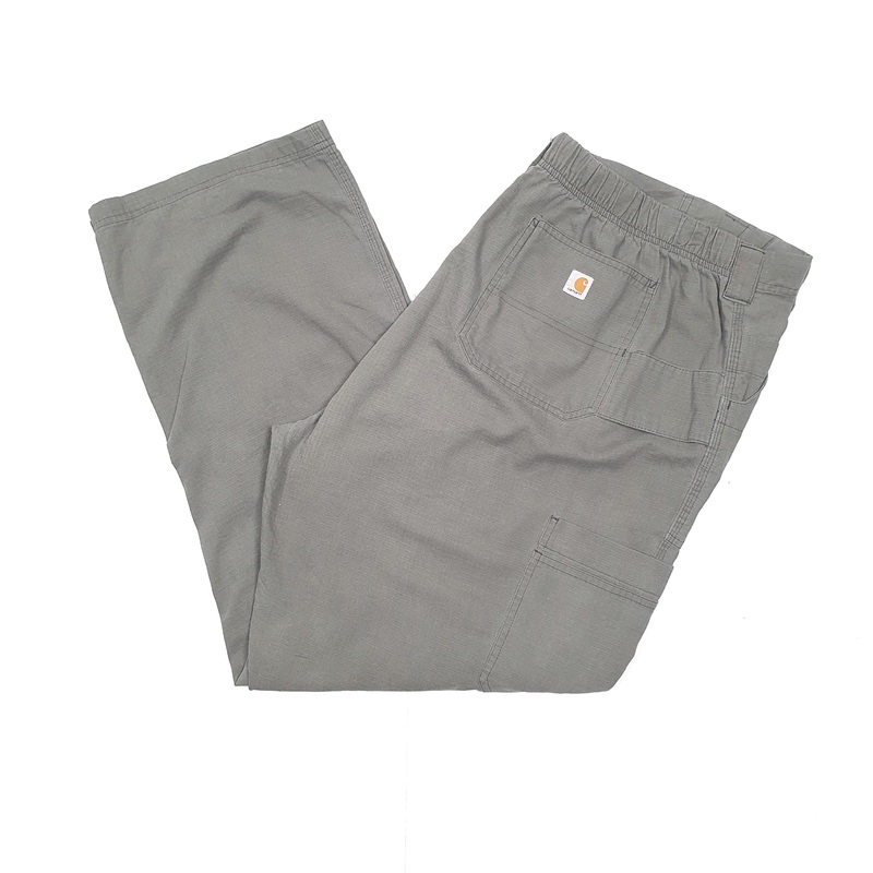 Womens Carhartt Green Cargo Trousers UK22