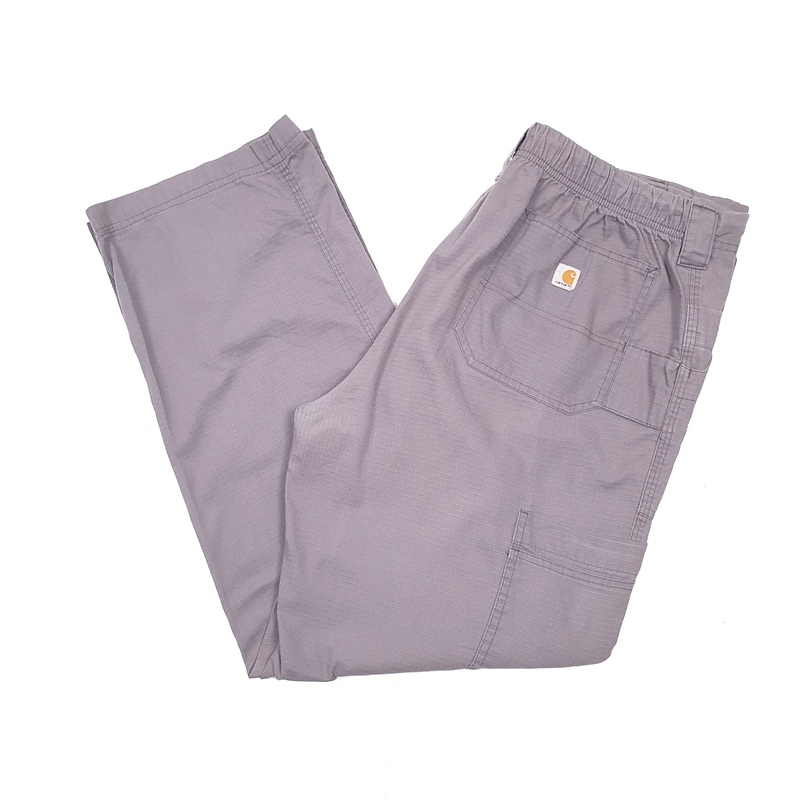 Womens Carhartt Lightweight Lilac Cargo Trousers UK18