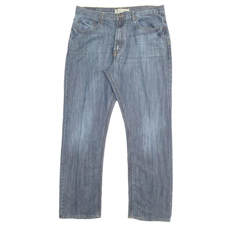 Wrangler Relaxed Straight Fit Jeans Mens W38 L32