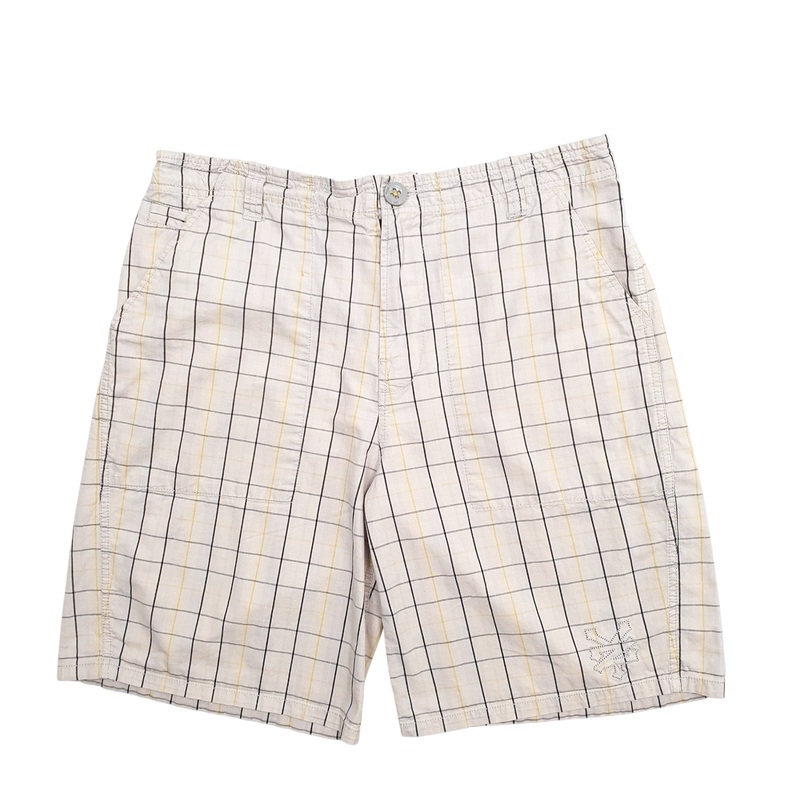 Zoo York Skateboarding Beige Chino Cotton Blend Shorts Mens W34