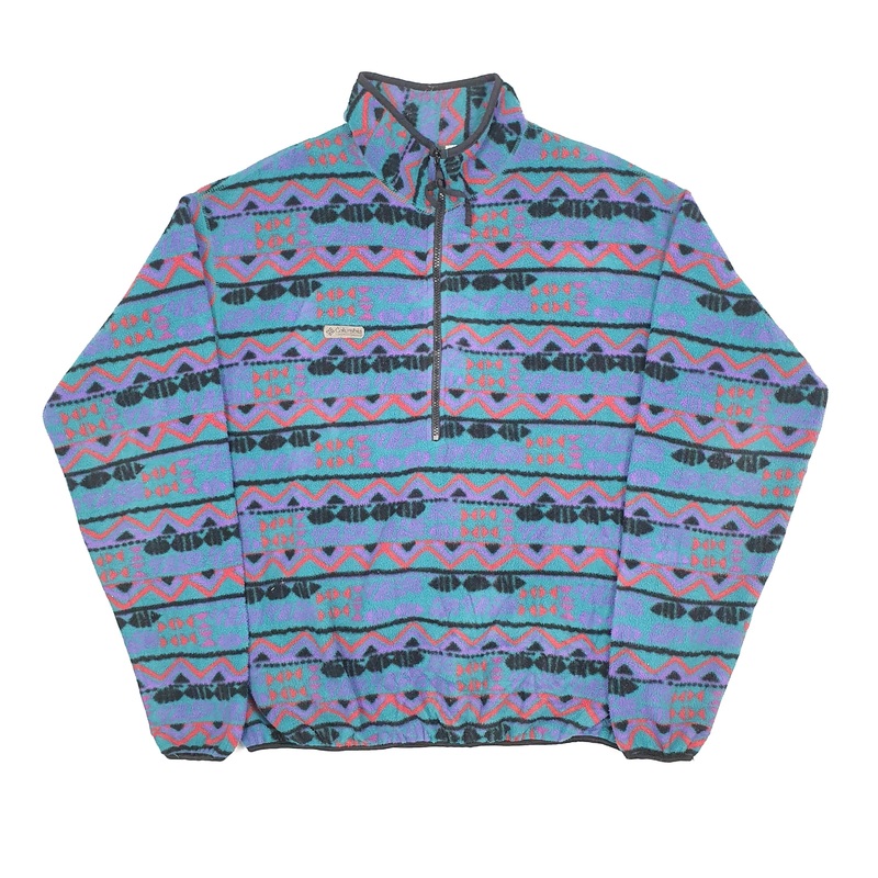 Columbia Sportswear Funky Quarter Zip Fleece L