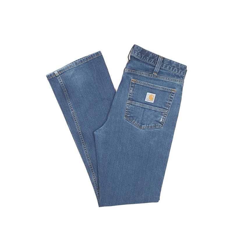 Carhartt Casual Bootcut Fit Relaxed Jeans W33 L32