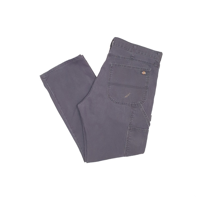 Mens Dickies Flex Navy Carpenter Trousers W36 L29