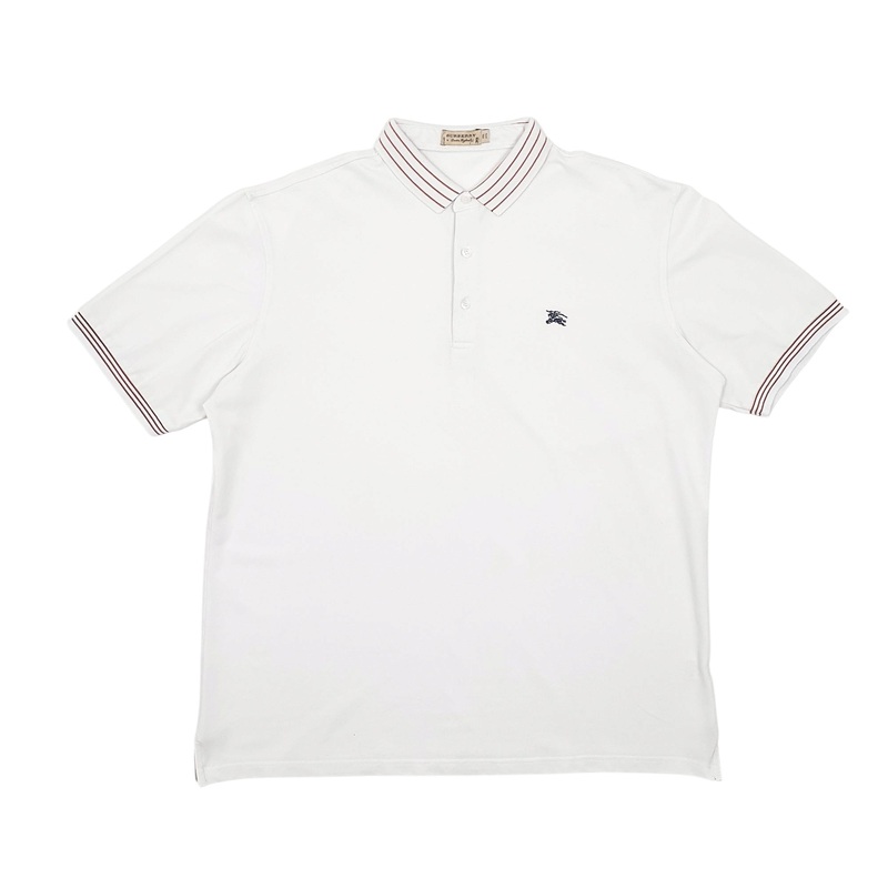 Burberry Short Sleeve Cotton Polo Shirt Mens 3XL