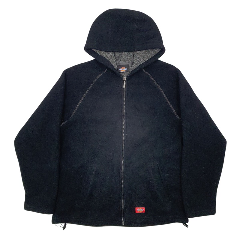 Dickies Full Zip Polyester Fleece Sweatshirt Jumper Mens M