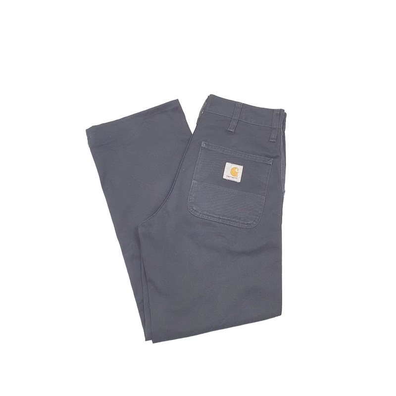 Mens Carhartt Simple Pant Black Chino Trousers W27 L28