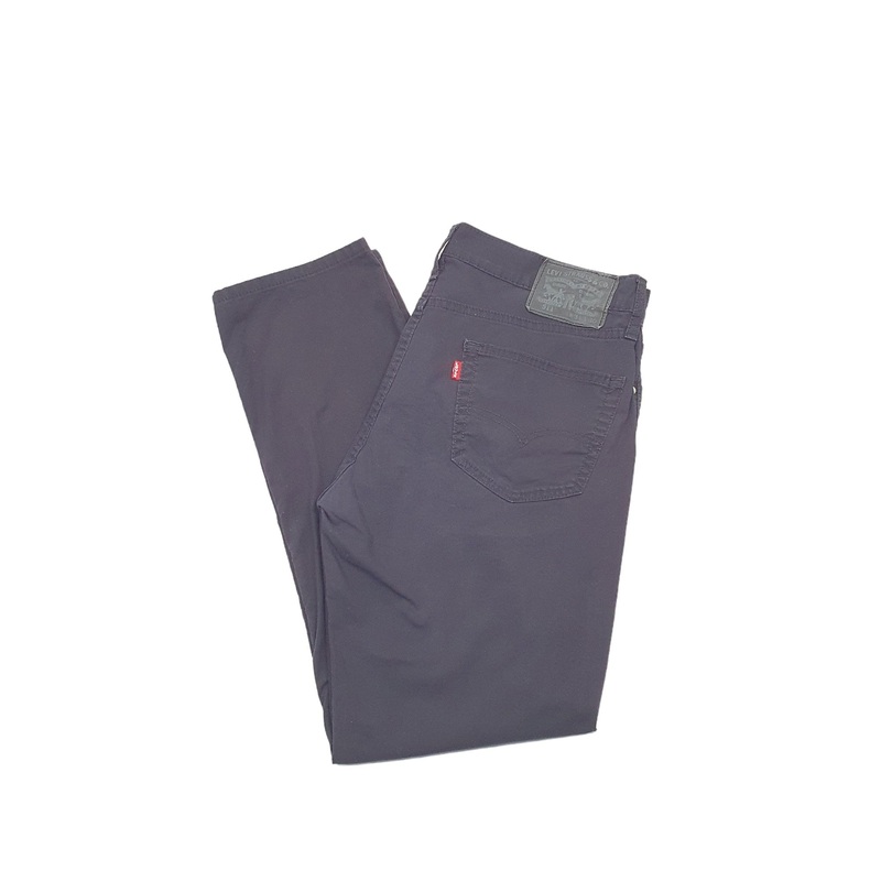 Mens Levis 511 Slim Black Chino Trousers W34 L28