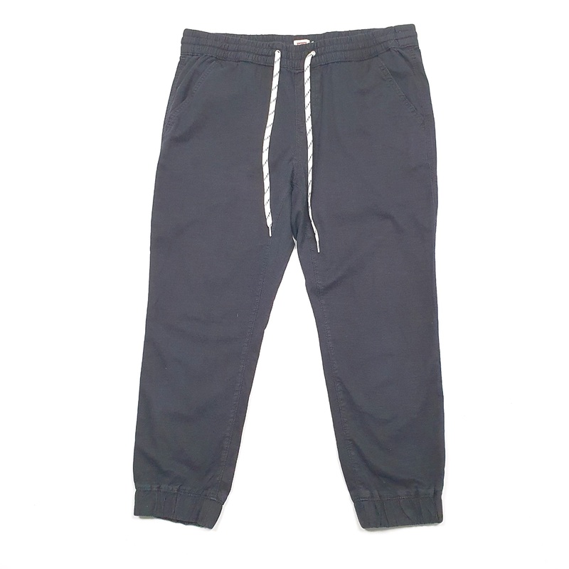 Mens Levis Black Jogger Trousers W35 L24