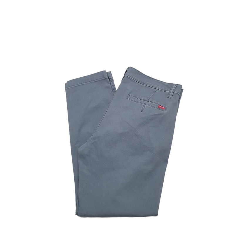 Mens Levis GREEN Chino Trousers W34 L30