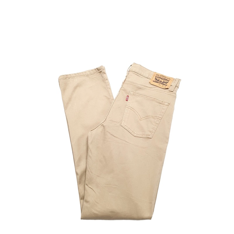 Womens Levis Beige Chino Trousers UK18