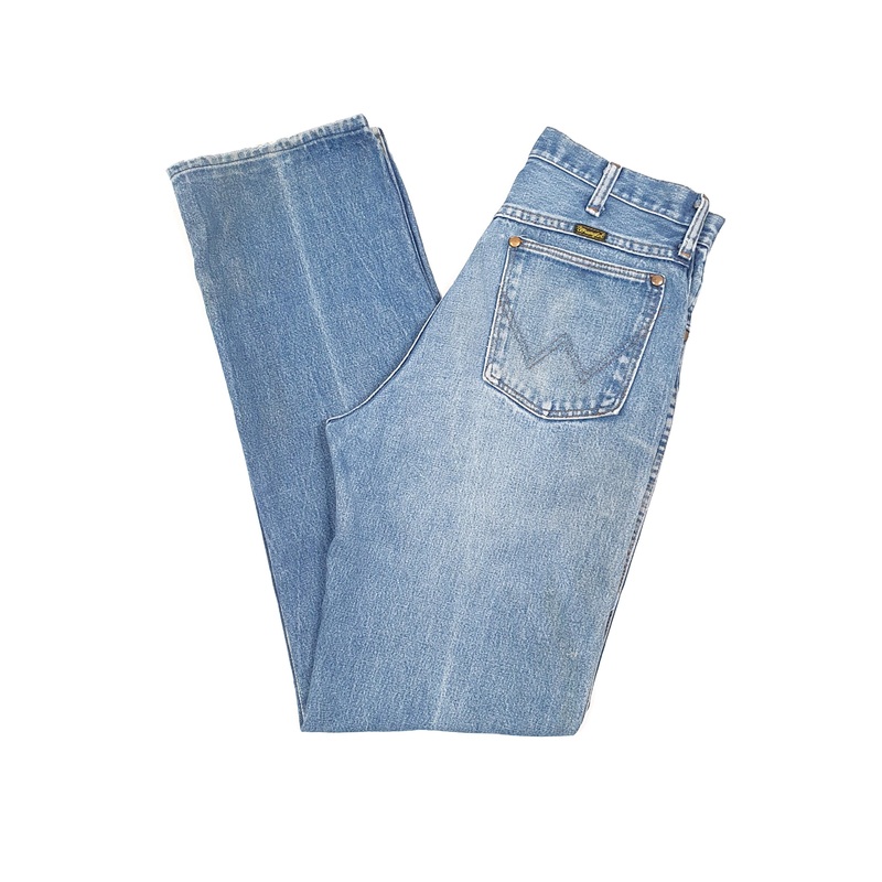 Wrangler High Rise Regular Fit USA Made Jeans UK10