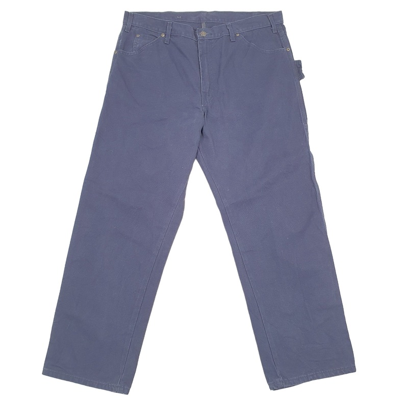 Mens Dickies Navy Carpenter Trousers W38 L30