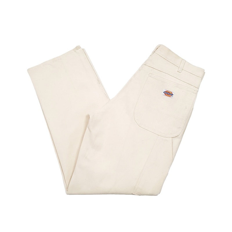 Mens Dickies Painter Beige Carpenter Trousers W32 L30