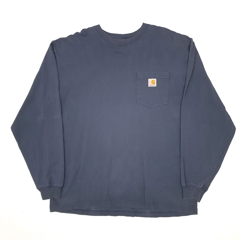 Carhartt Long Sleeve Cotton T Shirt Mens L