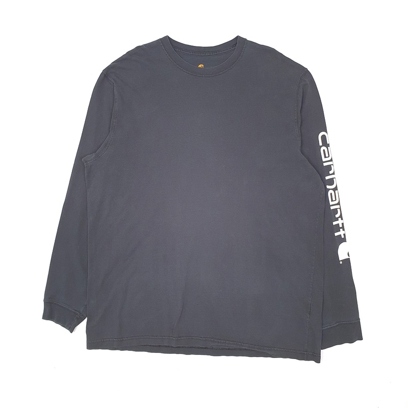 Carhartt Long Sleeve Cotton T Shirt Mens XLT