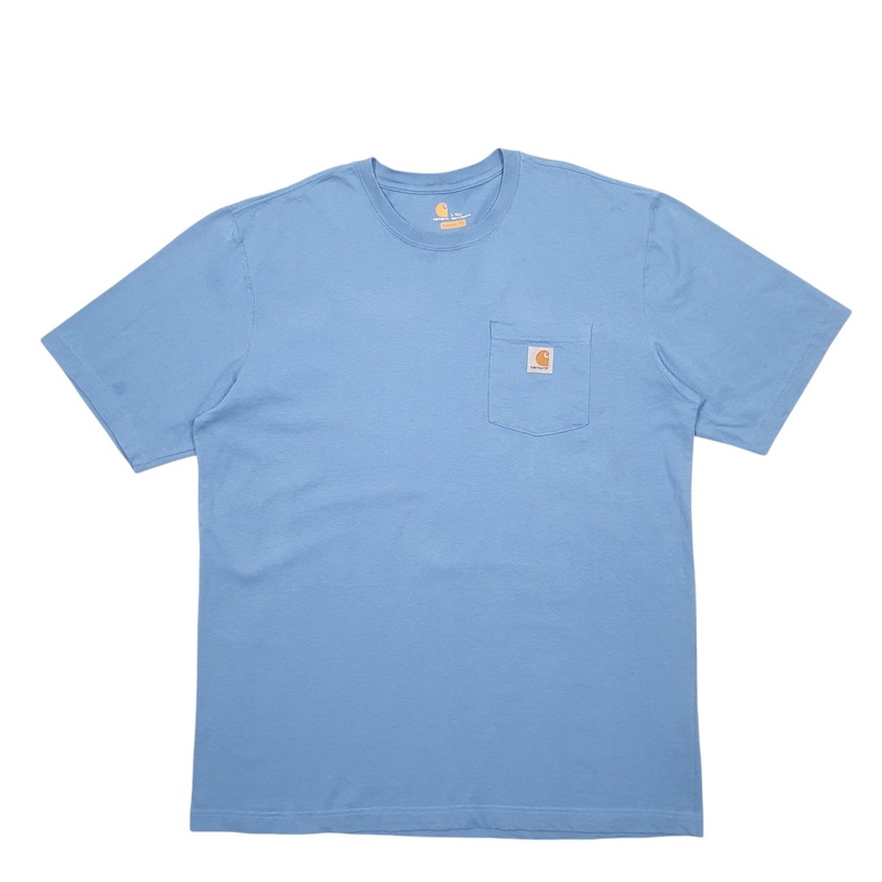 Carhartt Pocket Short Sleeve Cotton Blend T Shirt Mens L