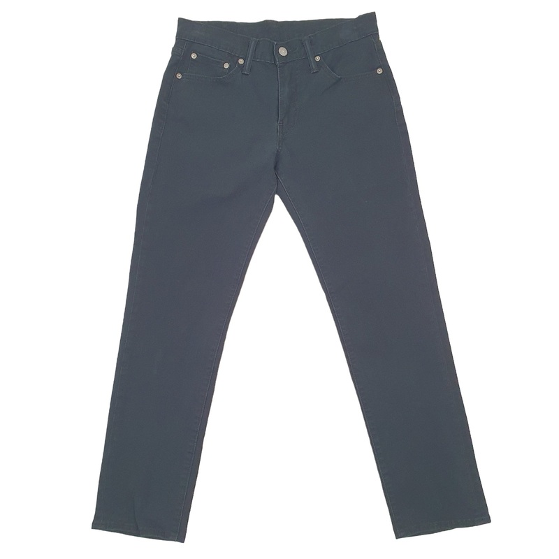 Mens Levis Black Chino Trousers W29 L27