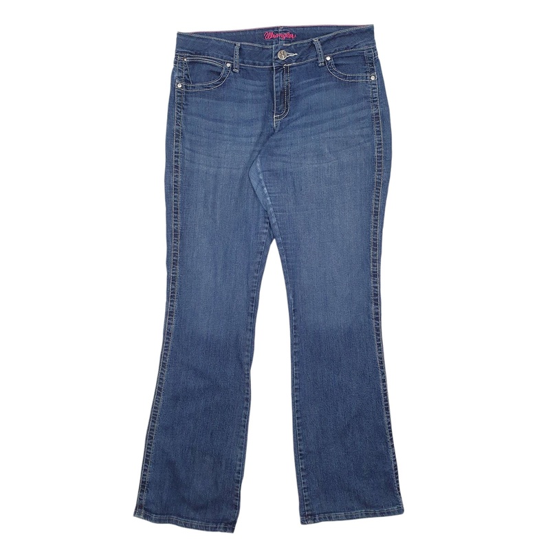 Wrangler Casual Bootcut Fit Jeans Womens UK16