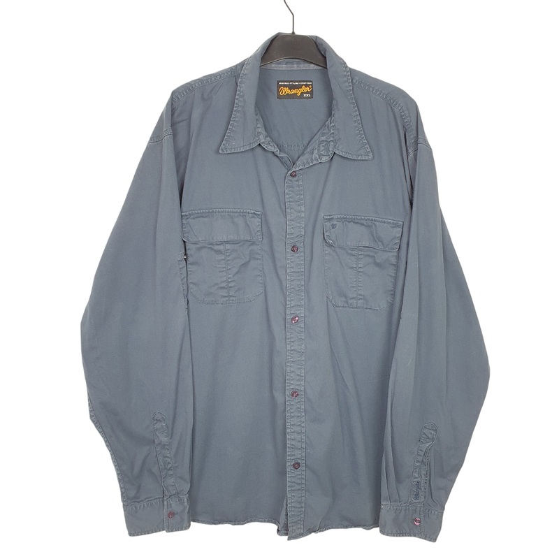 Wrangler Work Long Sleeve Regular Fit Cotton Shirt Womens XXL